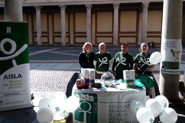 Giornata nazionale sulla Sla: a Novara raccolti 700 euro