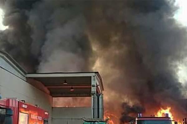 Incendio di Mortara, nessun pericolo per la popolazione novarese