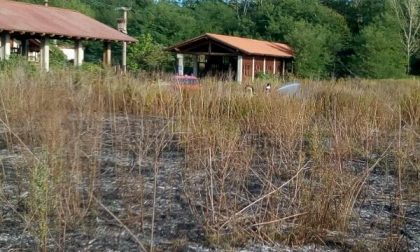 Incendio vegetazione tra Fara e Carpignano: sul posto i Vigili del fuoco