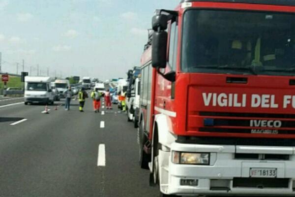Incidente in autostrada: ferito trasportato grave al Cto di Torino