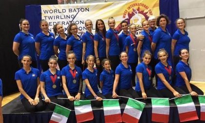 Twirling Santa Cristina d’argento al Campionato Internazionale per Società