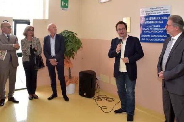 Unità fototerapica intitolata allo scienziato Sciascia