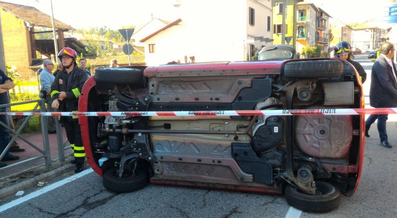 Ancora un incidente a Borgomanero