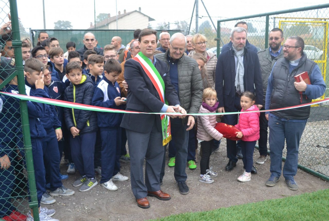 Inaugurazione campo occasione per le famiglie