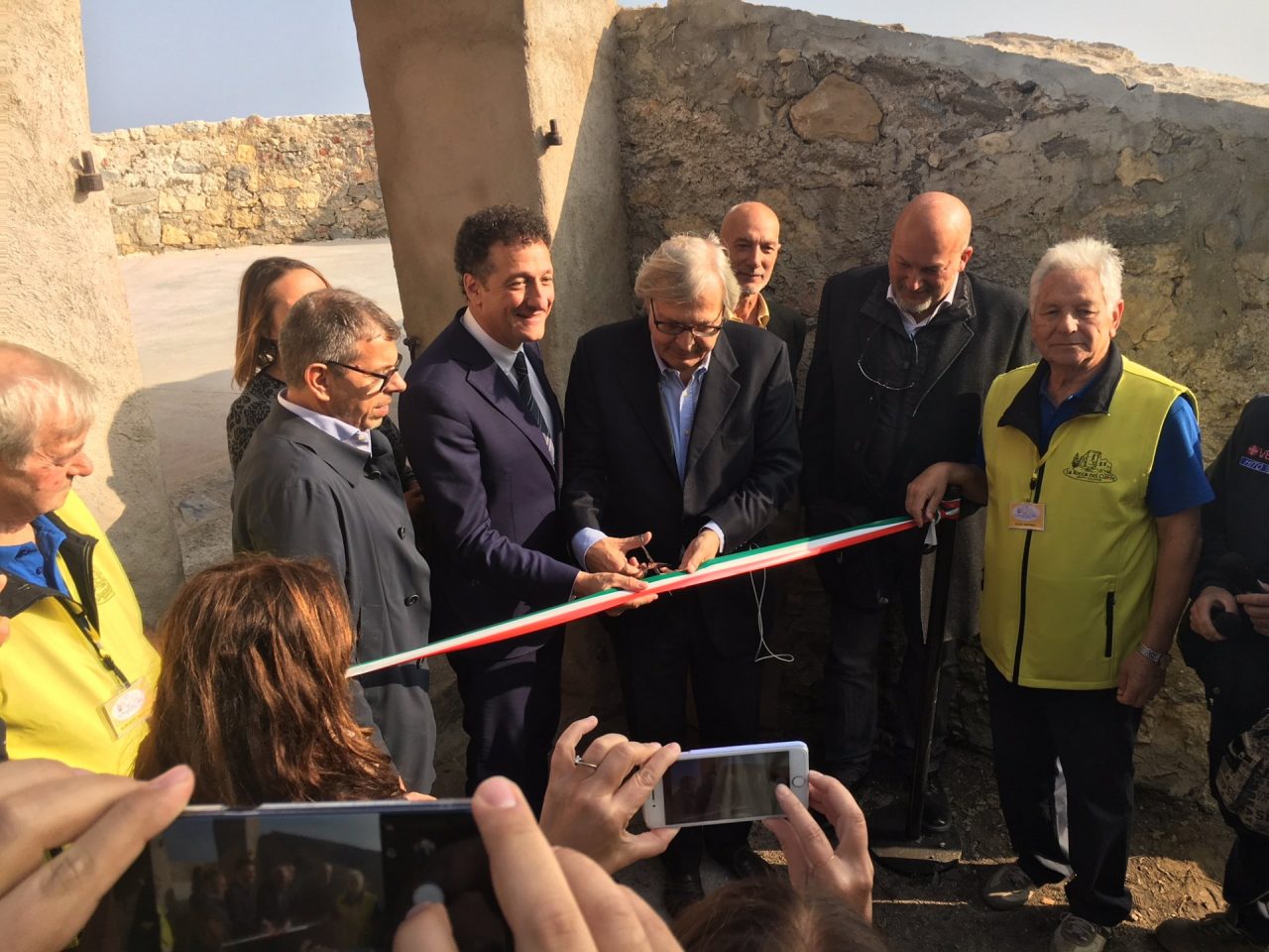 Vittorio Sgarbi in Rocca “No al museo in vetro”