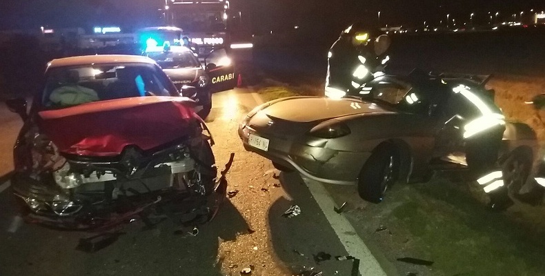 Schianto sulla provinciale: un grave in codice rosso