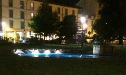 Rimessa in funzione la fontana della mondina