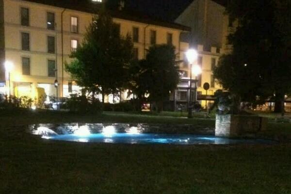 Rimessa in funzione la fontana della mondina