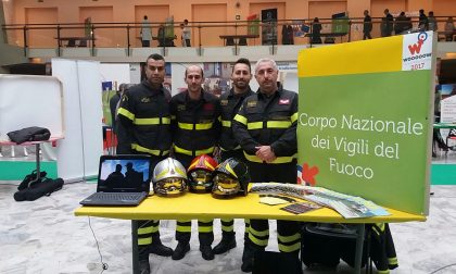 Affluenza Wooooow successo allo stand Vigili del fuoco