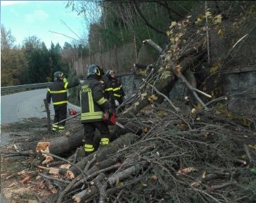 Tragedia sfiorata sulla Statale 229, l’intervento dei pompieri