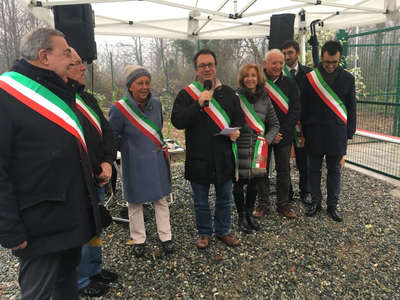 Inaugurazione canile sanitario a Galliate