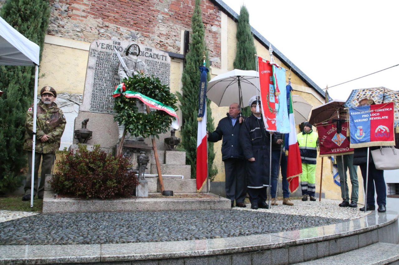 Celebrazioni 4 Novembre a Veruno: la cerimonia VIDEO