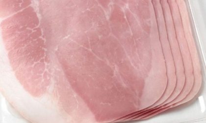 Prosciutto cotto a fette ritirato dal mercato
