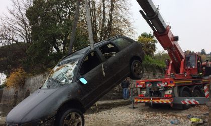 Auto trovata sul fondo del lago Maggiore