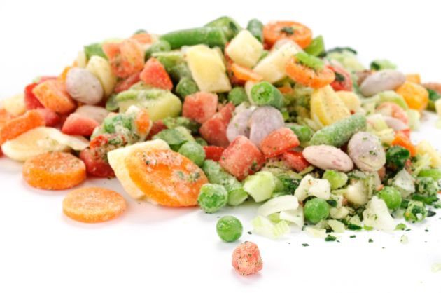 Corpi estranei nelle verdure surgelate