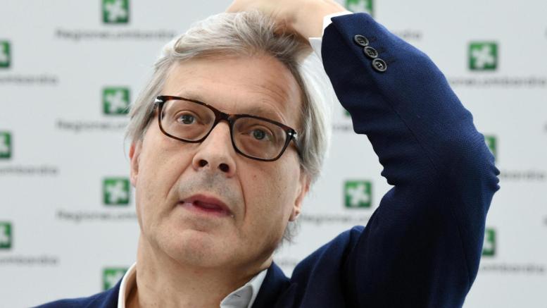 Sgarbi a Borgomanero racconta Michelangelo