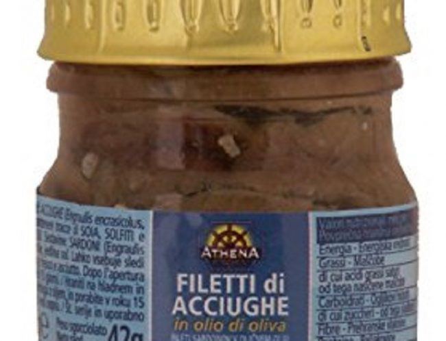 Acciughe contaminate ritirate dagli scaffali