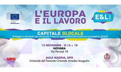 Al via da Novara gli incontri del ciclo “L’Europa e il lavoro”