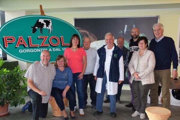 Delegazione tedesca in visita alla Palzola di Cavallirio