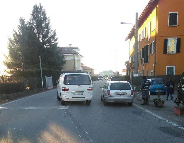 Donna investita a Gozzano