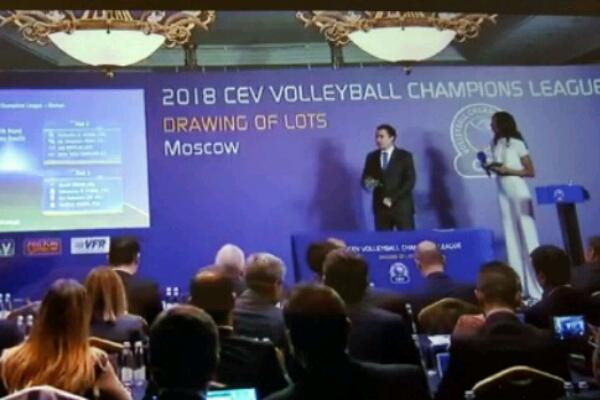 Igor volley: girone di ferro in Champions