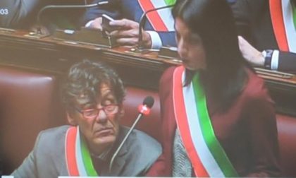 Il primo cittadino di Orta al fianco di quello di Roma