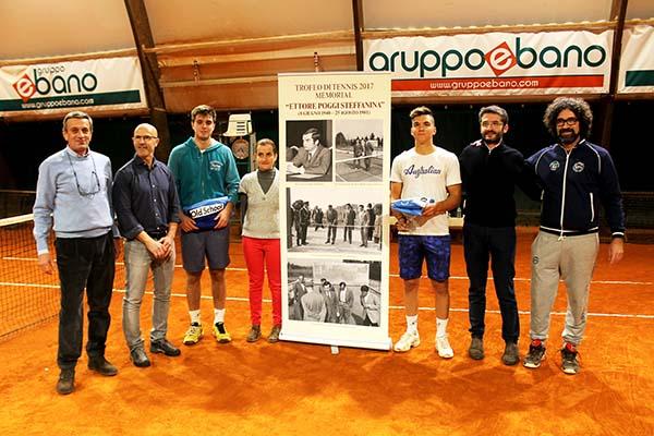 Il Trofeo di tennis “Dr. Ettore Poggi Steffanina” all’emiliano Andrea Guerrieri
