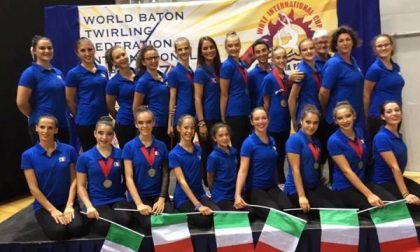 Il Twirling Santa Cristina comincia la stagione con cinque podi