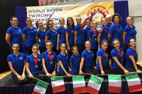 Il Twirling Santa Cristina comincia la stagione con cinque podi