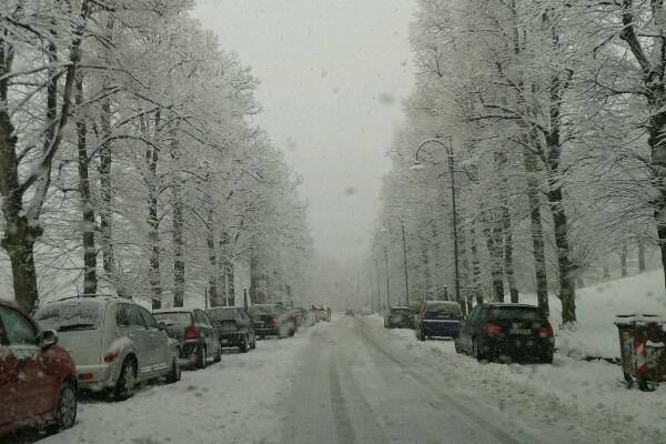 In vigore a Novara l’ordinanza sullo sgombero neve
