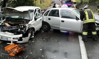 Incidente a Lesa con due veicoli coinvolti