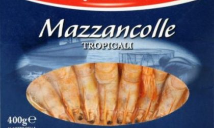 Crostacei infetti ritirati da Conad