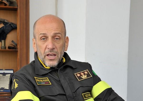 Nuovo comandante dei Vigili del fuoco a Novara: è Calogero Turturici