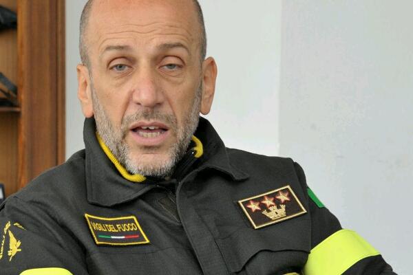 Nuovo comandante dei Vigili del fuoco a Novara: è Calogero Turturici