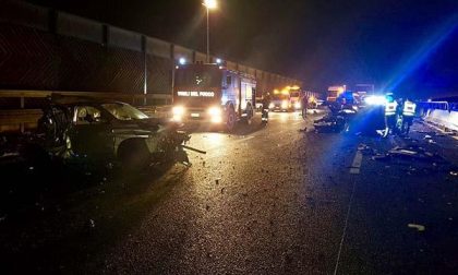 Sei auto coinvolte in un incidente in A4: 5 feriti
