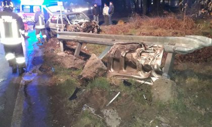 Incidente stradale tra auto e camioncino un ferito