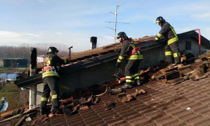 Incendio Recetto: canna fumaria a fuoco