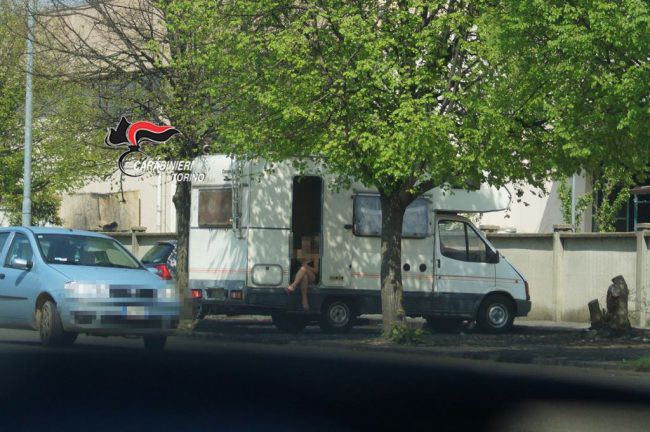 Camper del sesso: sgominato giro di prostituzione in Piemonte