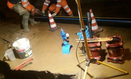 Emergenza idraulica a Varallo Pombia: rientrata