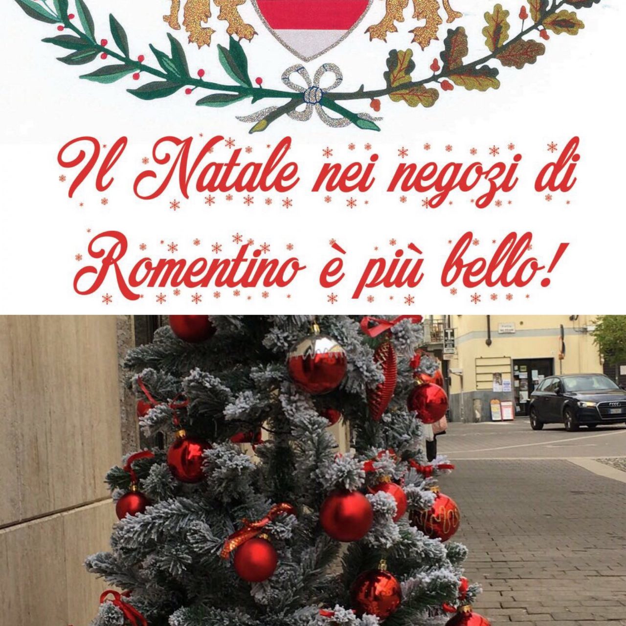 Bonus benzina Comune compra alberi di Natale per i commercianti