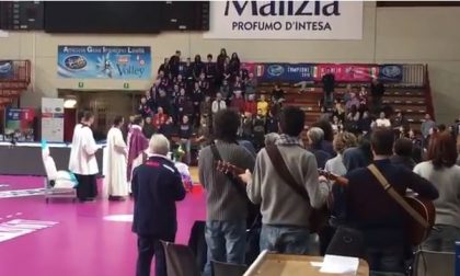 Igor messa al palazzetto - VIDEO