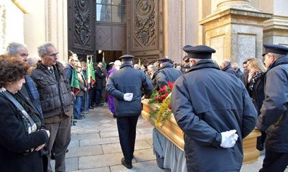 Basilica gremita per i funerali di Enrico Nerviani