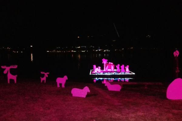 “Benedizione” speciale per il presepe di Pettenasco