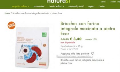 Pezzi di plastica nelle brioches Naturasì