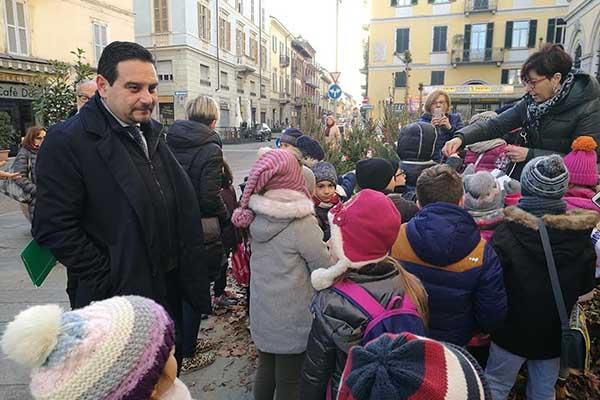 Cresce il “Bosco incantato” in centro a Novara (FOTOGALLERY)
