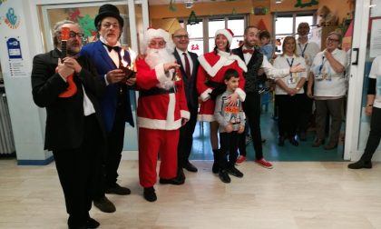 Mago Magicus e Babbo Natale in pediatria