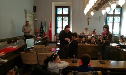 Prima seduta del baby consiglio comunale novarese