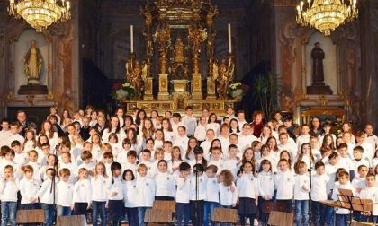 Gli "angeli" del Rosmini in concerto alla Collegiata