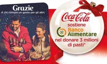Coca Cola e Banco alimentare donano 3 milioni di pasti per Natale