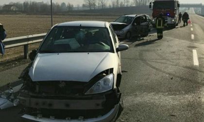 Incidente a Galliate tra due auto